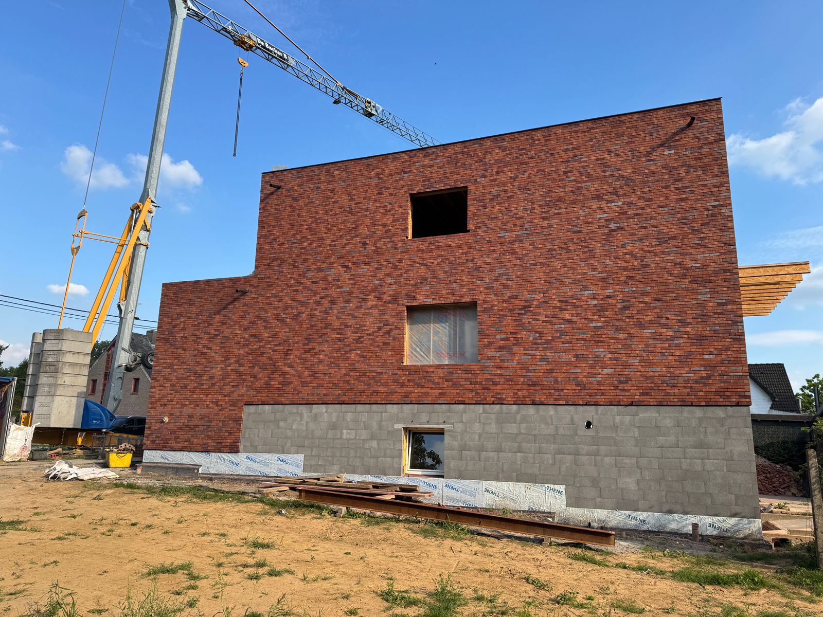 voorbeeld van een grote verbouwing door bouwwerken De Backer Björn bvba